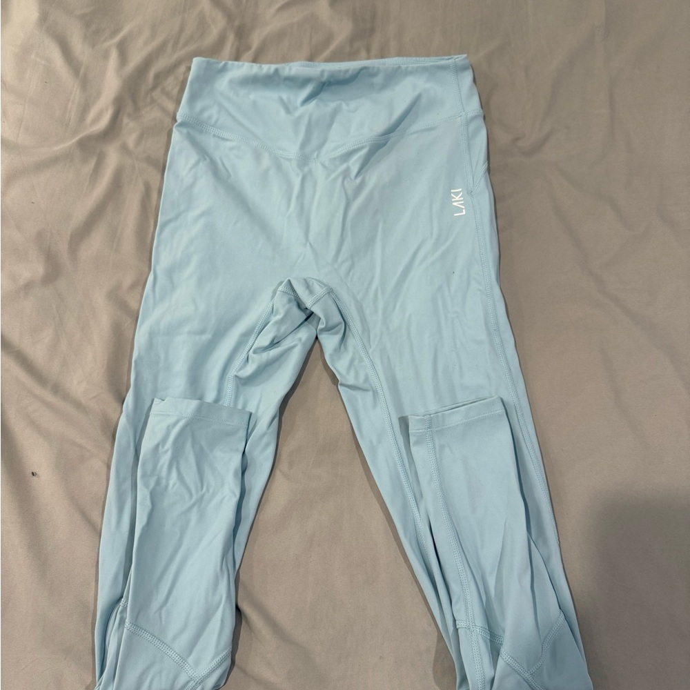 Women's Light Blue workout set by Laki